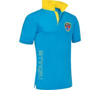 Nebulus Poloshirt ALEX - Hellblau-Weiß / M
