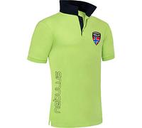 Nebulus Poloshirt Alex Herren, Polohemd mit Stickerei für Männer, Hemd Kurzarm Shirt Male