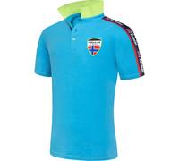 Nebulus Poloshirt BELA - Hellblau-Weiß / XL