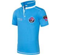 Nebulus Poloshirt FORWARD - Hellblau-Weiß / S