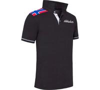 Nebulus Poloshirt NORWEGEN - schwarzweiß / XL