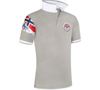 Nebulus Poloshirt PARAS - GrauWeiß / XL