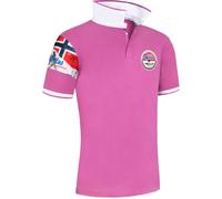 Nebulus Poloshirt PARAS - WeißViolett / XXL