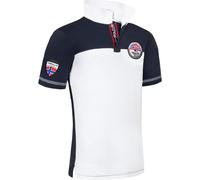 Nebulus Poloshirt PINA - WeißBlau / XXL