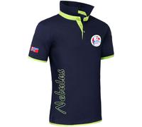 Nebulus Poloshirt SHIP - Navy Lime / XXL
