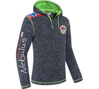 Nebulus Pullover FLAGGY - Navy Meliert / M