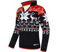 Nebulus Pullover FRIA - Rot Schwarz / M