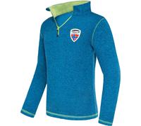 Nebulus Herren Pullover Kyle, Warmer Fleecepullover, Pulli aus Fleece mit Half Zip Reißverschluss, Malibu-Lime - L