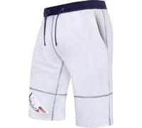 Nebulus Herren Short Station, Kurze Hose, Sommerhose, weiß - L