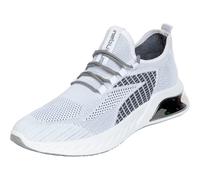 Nebulus Herren Sneaker ROYAL, Schuhe, Sportschuhe, Freizeit, weiß-grau - 43