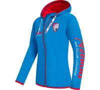 Nebulus Sweatjacke CLUBLOUNGEHellblau-Weiß / XXL