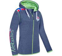 Nebulus Sweatjacke TURIOL - Navy Lime / M