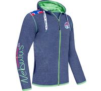 Nebulus Sweatjacke TURIOL - Navy Lime / XXL