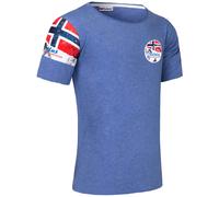 Nebulus T-Shirts BOA - Blaumeliert / M