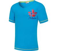 Nebulus T-Shirts CORVIN - Hellblau-Weiß / XL