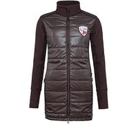 Nebulus T391 - Glossy Softshellmantel Light (Modell: P861 - Damen, Dunkelbraun; Größe: S/36)