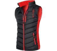 Nebulus Weste Revival Herren (Model: P4738 - Herren, schwarz - rot; Größe: XL) FBA