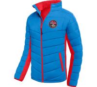 Nebulus Herren Jacke GENIUS, warme Outdoorjacke, praktische & vielseitige Übergangs- & Winterjacke, kobalt-rot - L