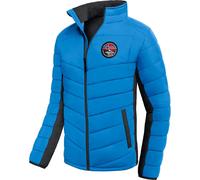 Nebulus Herren Jacke GENIUS, warme Outdoorjacke, praktische & vielseitige Übergangs- & Winterjacke, kobalt-schwarz - XXL