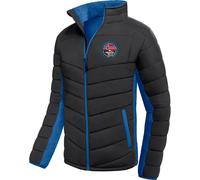 Nebulus Herren Jacke GENIUS, warme Outdoorjacke, praktische & vielseitige Übergangs- & Winterjacke, schwarz-kobalt - L