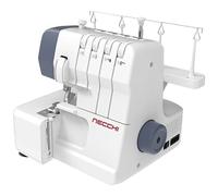 Necchi NL11C Overlockmaschine - 2/3/4-Faden Overlock, 12 Programme, Differentialtransport & Abfallbehälter | Für Jersey, Stretch & Jeans - Profi-Kantenversäuberung zuhause