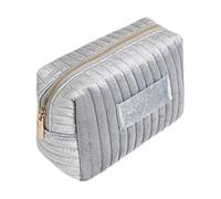 Neceser de Viaje Impermeable - Bolsa de Maquillaje de Terciopelo Grande