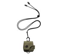 Neck Wallet, Coin Purse, Hangable Compact Lipstick, Cards and Keys, Portable & Stylish Change Earphone Pouch for Daily Use Headphone Bag, Canvas, 2.76x3.94 Inches