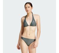 adidas Damen Halterneck Bikini, Legend Ivy/Silver Green, S