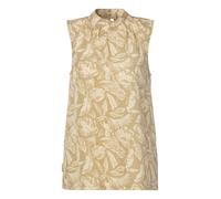Neckholdertop RAGWEAR "ANGYC PRINT TOP ORG", Damen, Gr. XL (42), beige (sand), Single Jersey, Obermaterial: 100% Lyocell, gemustert, Neckholder, Tops Neckholdertop, mit Neckholder Ausschnitt im Relax