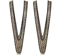 Neer Herren String Mankini Lustige Borat Tanga Schwimmen Unterwäsche Weihnachten V Form Badeanzug(Leopardenmuster,2 Stück)