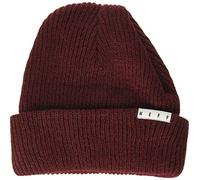 Neff Fold Beanie Hat - Maroon, One Size