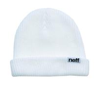 Neff Herren Fold Beanie-Mütze, Weiß, Einheitsgröße EU