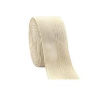 NEFLUM 10 Meter 40mm breites elastisches Band aus Spandex-Satin, Gurtband, Stoff, Kleid, Nähen, dekoratives Gurtband, 40mm