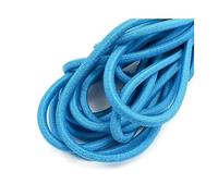 NEFLUM 5 Meter 5mm buntes rundes Stretch-Seil, elastische Kordel, Gummiband, Kopfbedeckung, Gürtel, Kleidungsstück, Nähzubehör, 5mm