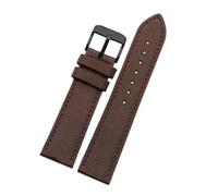 NEFLUM Nylon + Leder-Uhrenarmband 19 mm 20 mm 22 mm 23 mm 24 mm Armband, wasserdichtes Uhrenarmband aus Segeltuch für Herren,23mm