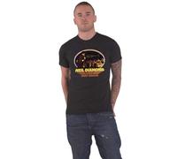 Neil Diamond T Shirt Sweet Caroline Oval Logo Nue offiziell Unisex Schwarz