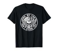 Nein, Mein Auto ist noch Nicht fertig Autoliebhaber Funny Mechanics USA Totenkopf T-Shirt