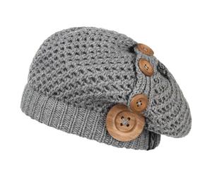 Nelly Strickbaske by Chillouts grau One Size