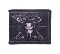 Nemesis Now Dark Augury Geldbörse, Unisex, Bifold Style, kompaktes Design, 12 cm x 10 cm