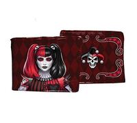 Nemesis Now Dark Jester James Ryman Geldbörse, 10 cm, rot, PU