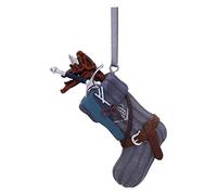 Nemesis Now Herr der Ringe Gandalf Strumpf zum Aufhängen, 7,8 cm, Kunstharz, offiziell Lizenziertes Herr der Ringe, Hängeornament, gegossen aus feinstem Kunstharz, handbemalt