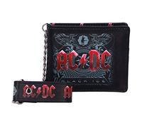 Nemesis Now Geldbörse & Kette AC/DC Black Ice – geprägte Geldbörse, offiziell lizenziert, 11 cm