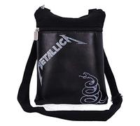 Nemesis Now Offiziell lizenzierte Metallica The Black Album Schultertasche, Schwarz, 23 cm
