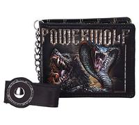 Nemesis Now Offiziell lizenzierte Powerwolf Kiss of The Cobra King Geldbörse, geprägt, Schwarz, 11 cm, Schwarz, 11 cm, Zeitgenössisch