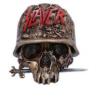 Nemesis Now Slayer Helm-Schädel-Schmuckkästchen, 17,5 cm, Harz, Bronze, offizielles Lizenzprodukt, Totenkopf-Schmuckkästchen, geräumig und doch stilvoll, gegossen aus feinstem Harz, fachmännisch