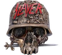 Nemesis Now Schmuckkästchen Slayer-Helm-Schädel – 17,5 cm, Harz, Bronze, offizielles Lizenzprodukt