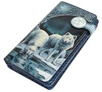 Nemesis Now Geldbörse Warriors of Winter Lisa Parker, geprägt, PU, 19 cm, 18,5 cm, blau, Frauen