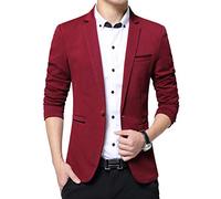 Nemopter Men's Casual Elegant Slim Fit Blazer One Button Suit Jacket Men's Blazer