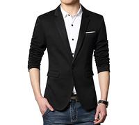 Nemopter Men's Casual Elegant Slim Fit Blazer One Button Suit Jacket Men's Blazer