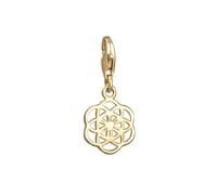 Nenalina Damen Charm 'Blume' gold, Größe One Size, 4387944 Gold One Size